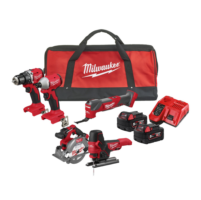 Milwaukee M18 BLCPP5A-502B compacte Powerpack - 4933492838