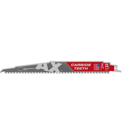 Milwaukee Carbide 230mm x 5 Tpi reciprozaagblad The AX 5 stuks - 48475526