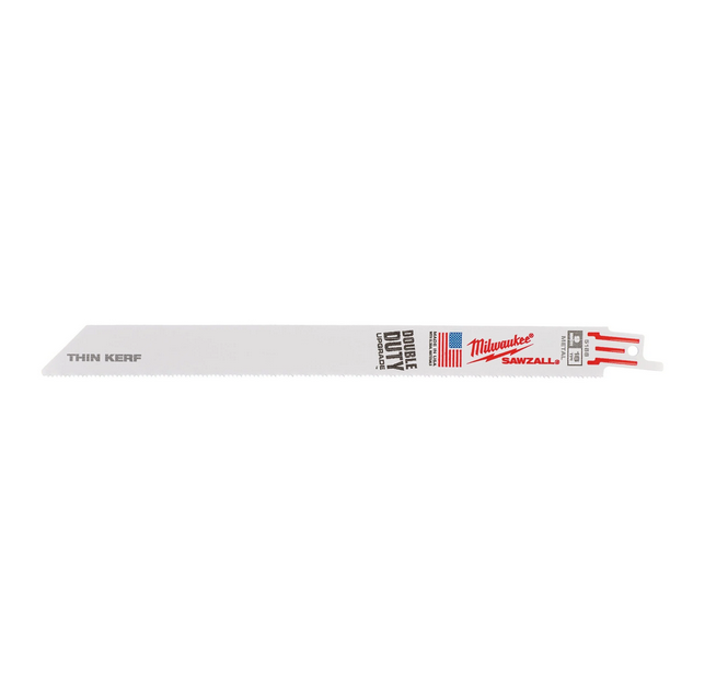 Milwaukee reciprozaagbladen metaal 230mmx18tpi Thin kerf - 48475188
