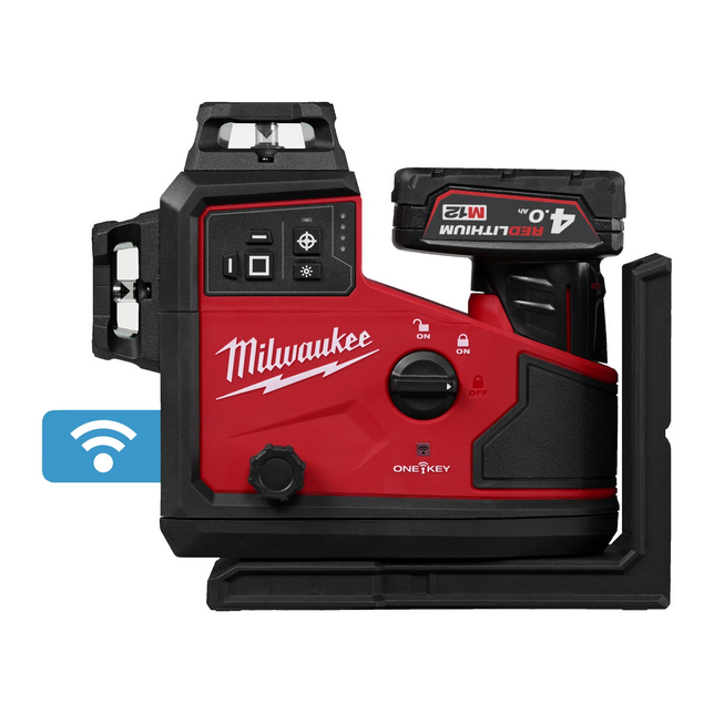 Milwaukee M12 A3PLO-401C Driedimensionale Laser - 4933499002