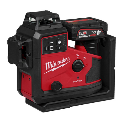 Milwaukee M12 A3PLO-401C Driedimensionale Laser - 4933499002