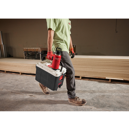 Milwaukee Packout fles 1065ml rood met deksel - 4932493467