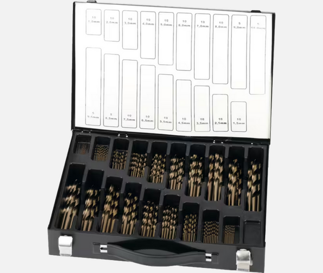 International Tools ECO PRO HSS-E Set 1-10x0‚5 mm - 170x Spiraalboren - 191496000