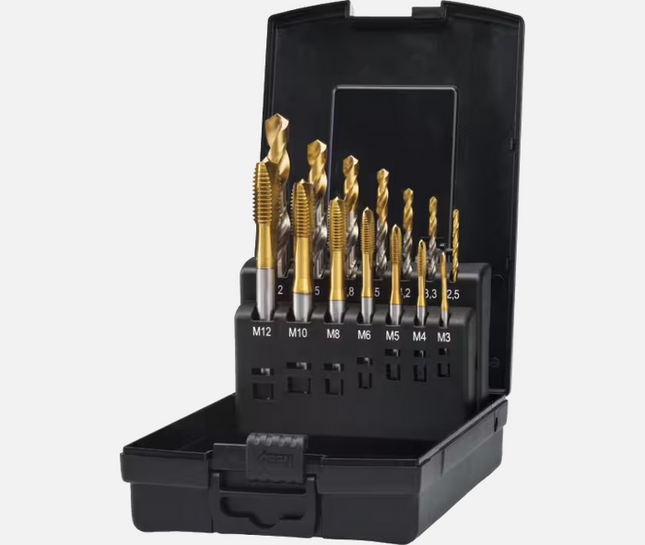 International Tools ECO PRO HSS-E Set Machinetappen DIN 371/6 + boren - 291954000
