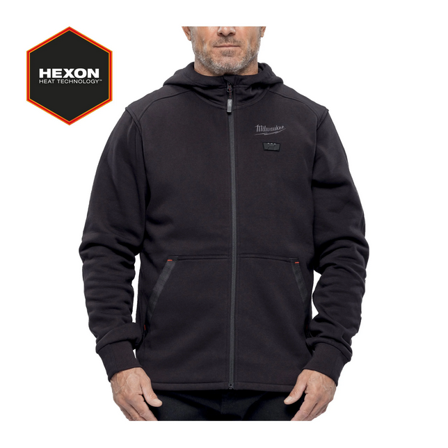 Milwaukee M12 HHBL5-0 Heated Hoodie Zwart
