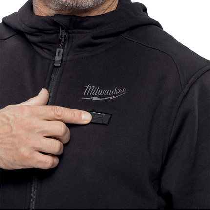 Milwaukee M12 HHBL5-0 Heated Hoodie Zwart