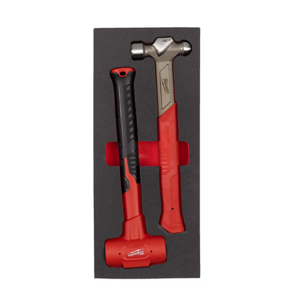 Milwaukee Bolkophamer en terugslagvrije hamer in foam inlay - 4932493254
