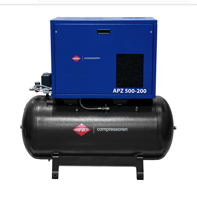Airpress Stille compressor APZ 500-200 10 bar 4 pk/3 kW - 34251-200