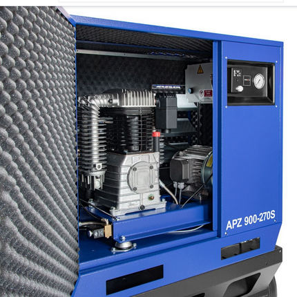 Airpress Stille compressor APZ 900-270S 10 bar 7.5 pk/ 5.5 kW - 34651-270S