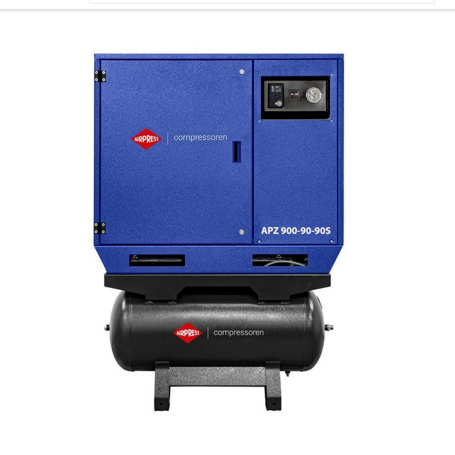 Airpress Stille compressor APZ 900-90-90S 10 bar 7.5 pk/5.5 - 34651-9090S