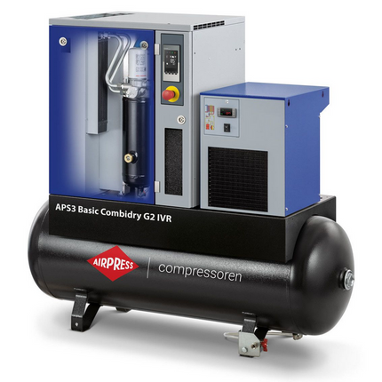Airpress Schroefcompressor APS Basic 3 Combi Dry G2 - 362953-IVR