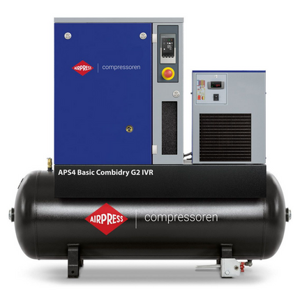 Airpress Schroefcompressor APS Basic 4 Combi Dry G2 - 362954-IVR
