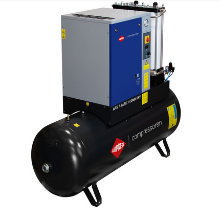 Airpress Schroefcompressor APS 7 Basic i-Combi Dry 10 bar 7.5 pk/5.5 kW - 362958l