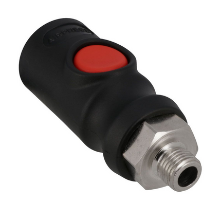 Airpress Veiligheidskoppeling Euro 1/4” buitendraad - 43E852