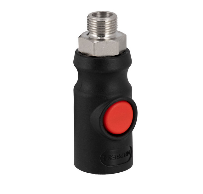 Airpress Veiligheidskoppeling Euro 3/8” buitendraad - 43E853