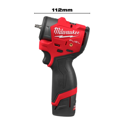 Milwaukee M12 FSCIWF14-252X compacte slagmoersleutel ¼″ - 4933498974