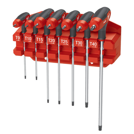 Milwaukee Torx sleutels met comfort grip 7-delig - 4932498690