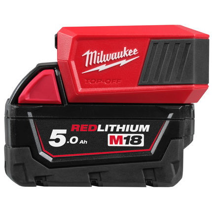 Milwaukee M18 TC TOP-OFF mini oplader - 4932499165