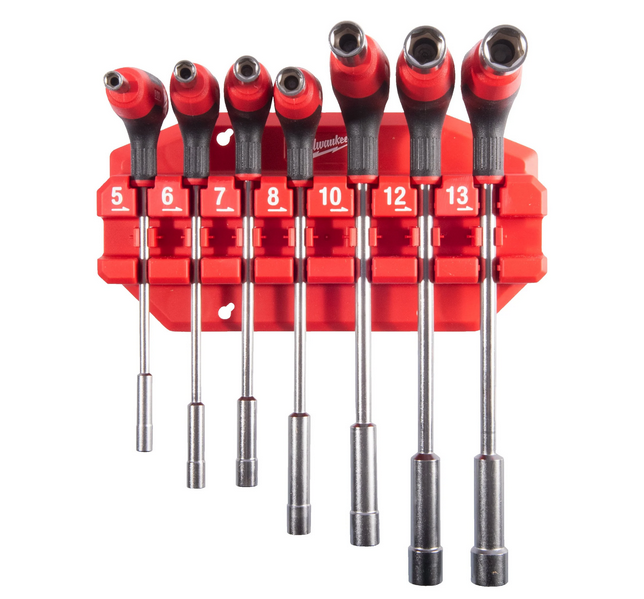 Milwaukee Moersleutelset met comfortabele T-grip - 4932498704