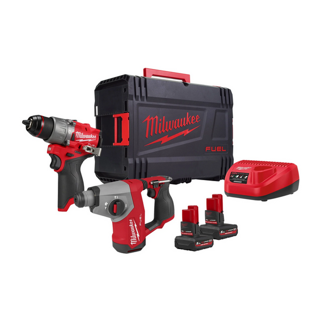 MILWAUKEE M12 FPP2BG2-502X accu-machineset - 4933500138