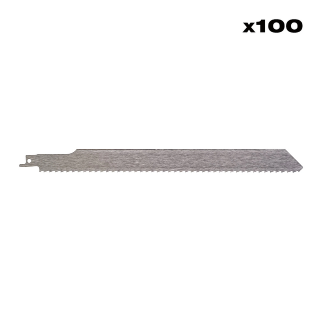 Milwaukee Reciprozaagblad bevroren materialen 230x4.2 Tpi 100 stuks - 4932501783