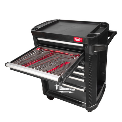Milwaukee Gereedschapswagen gevuld 206 delig premium - 4932500744