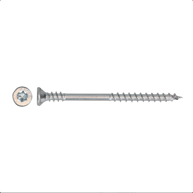 HAPAX PressFix meubelfixeerschroef 4,0x60 200st verzonken T20