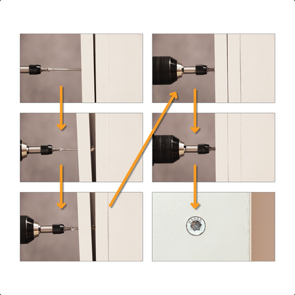 HAPAX PressFix fixeerschroef 3,5x30 200st verzonken T20
