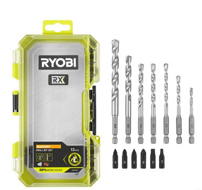 Ryobi RARXM7 7-delig Boorset - 5132006640