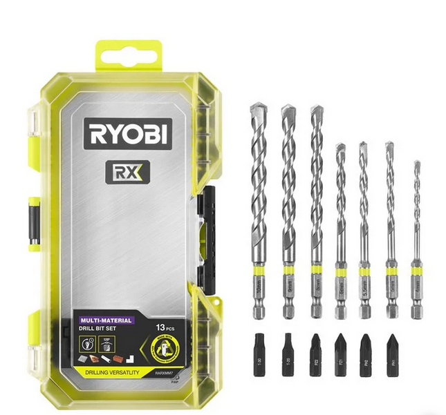 Ryobi RARXMM7 7-delig Boorset - 5132006641