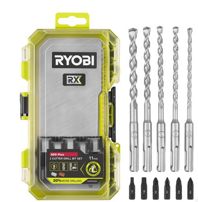Ryobi RARXSDS5 5-delig Boorset - 5132006642