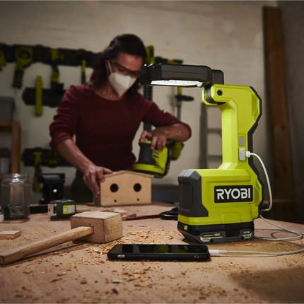 Ryobi Magnetische Accu Lamp 18V RMTL18-0