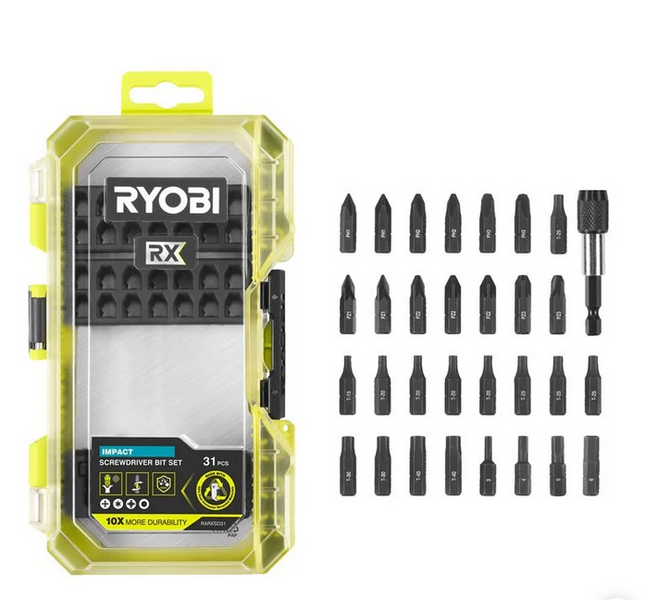 Ryobi RARXSD31 31-delige schroefbitset - 5132006637
