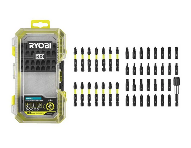 Ryobi RARXSD45 45-delige schroefbitset - 5132006638