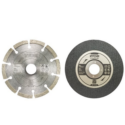 Ryobi RAK6AGD115 Doorslijpschijf 115mm 6stuks. - 5132005359