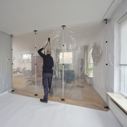 Carat demonteerbare stofwand