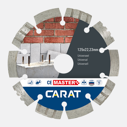 Carat diamantzaag universeel 140x22,23 mm - CEM1403000
