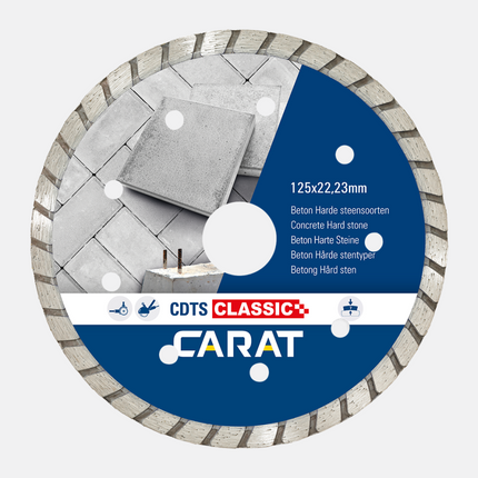 Carat diamantzaag turbo CDTS classic 115x22,23 mm - CDTSC11530