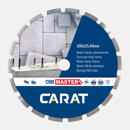 Carat diamantzaag beton CRB Master 300 x 20,00 mm - CRBM300200