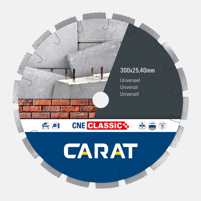 Carat diamantzaag universeel CNE Classic 300 x 30,00 mm - CNEC300500