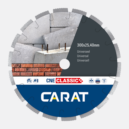 Carat diamantzaag universeel CNE Classic 300 x 30,00 mm - CNEC300500