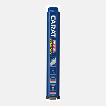 Carat Laser diamantboor beton (master faster serie) ØM30 – 51MM tot 161MM