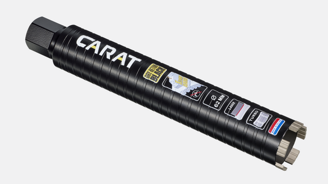 Carat laser beton black 62 x 300 mm - EDBLACK062