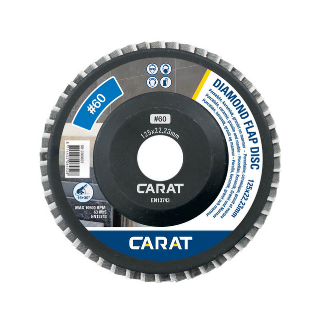 Carat diamant lamellenschijf Ø125 #60 - EFD0600000