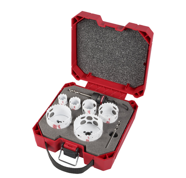 Milwaukee QUIK-LOK gatzagenset 9-delig - 49224771