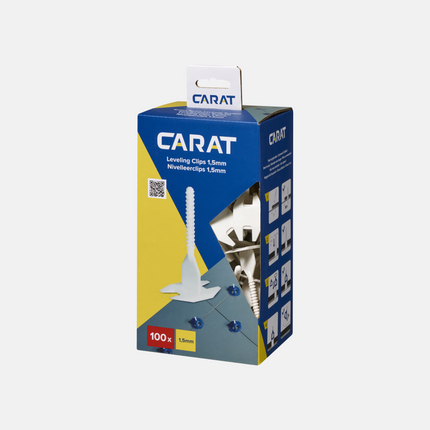 Carat nivelleerclips 1.5mm 100stuks - BTNNC00015