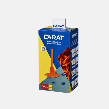 Carat nivelleerclips 3.0mm 100stuks - BTNNC00030