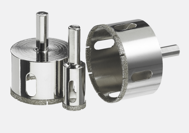 Carat diamantboor tegels/natuursteen Ø6mm tot Ø110mm x 30mm
