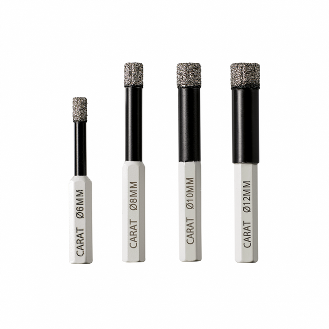 Carat diamant droogboor ETDC Classic Ø6mm tot 12mm x 35mm