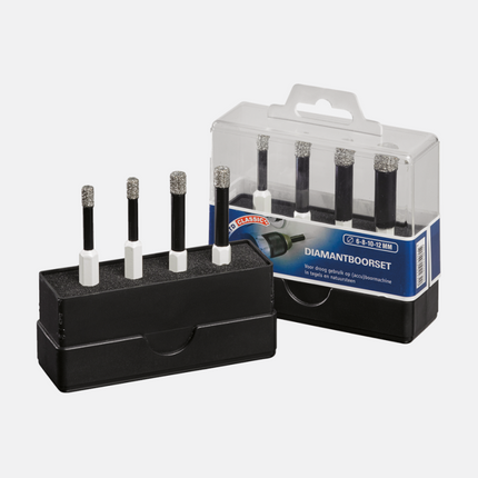 Carat diamantboorset ETD Classic Ø 6-8-10-12 mm - ETDCSET010